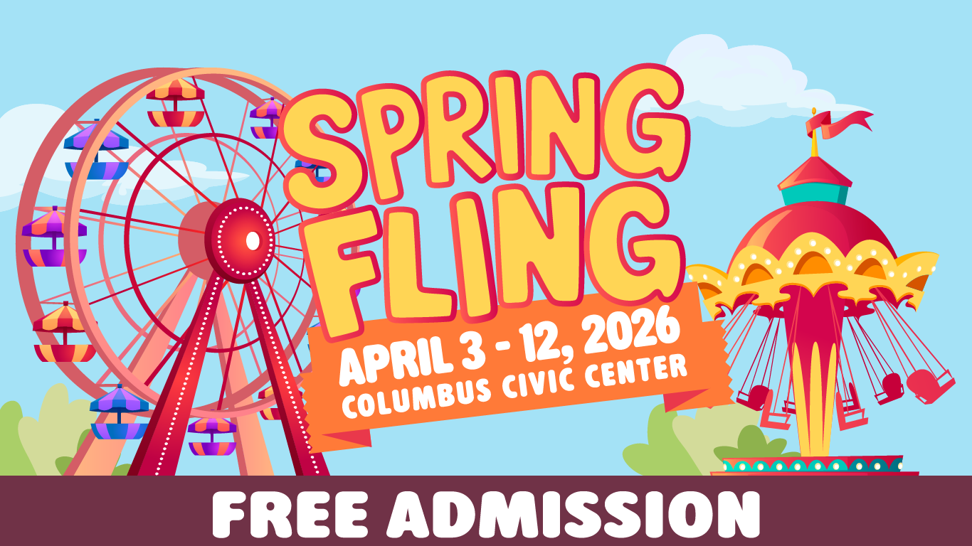 Spring Fling 2026 - Free Admission April 3 - April 12, 2026 Columbus Civic Center