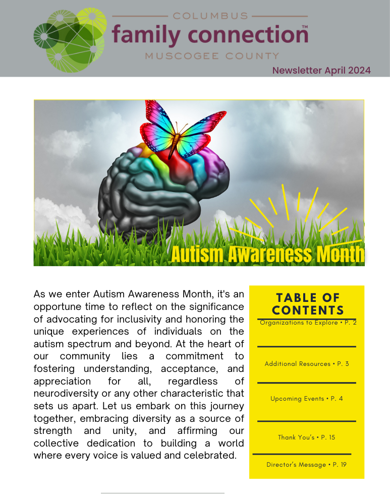 April 2026 Newsletter Cover