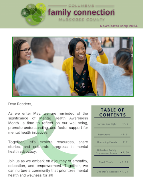 May 2026 Newsletter Cover