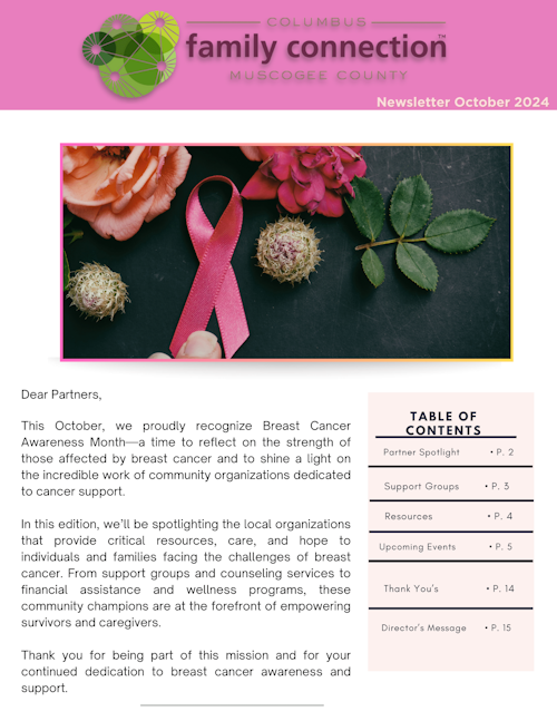 October 2026 Newsletter Cover