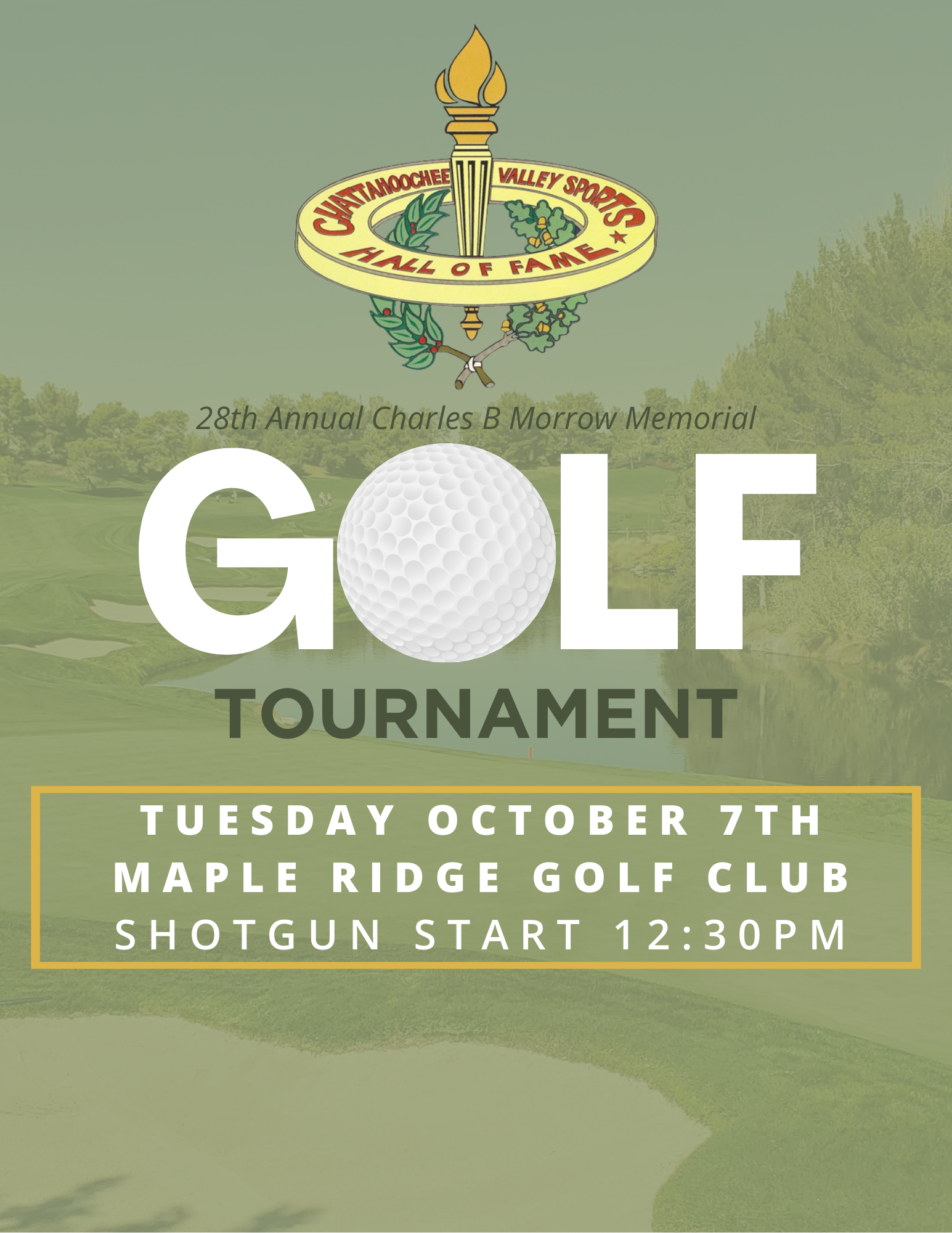 Golf Tournament - October 7